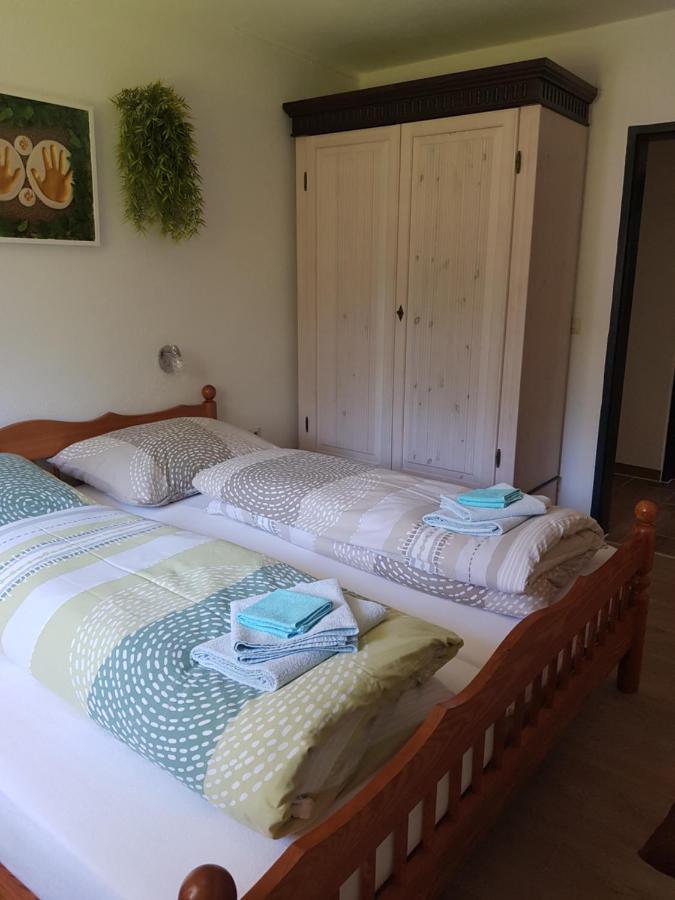 Ferienwohnung Greilitz beim Forstsee Techelsberg Exterior foto
