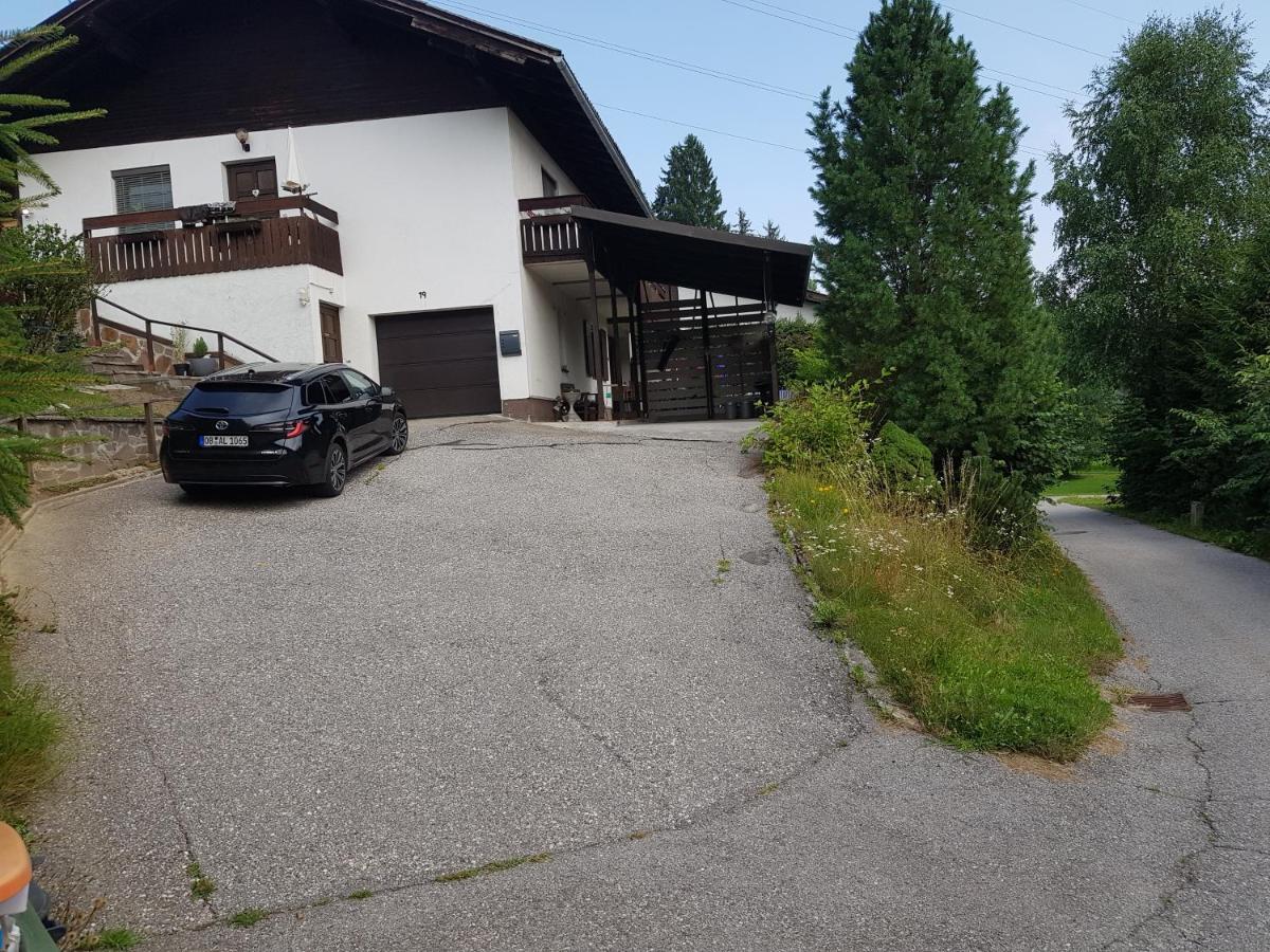 Ferienwohnung Greilitz beim Forstsee Techelsberg Exterior foto
